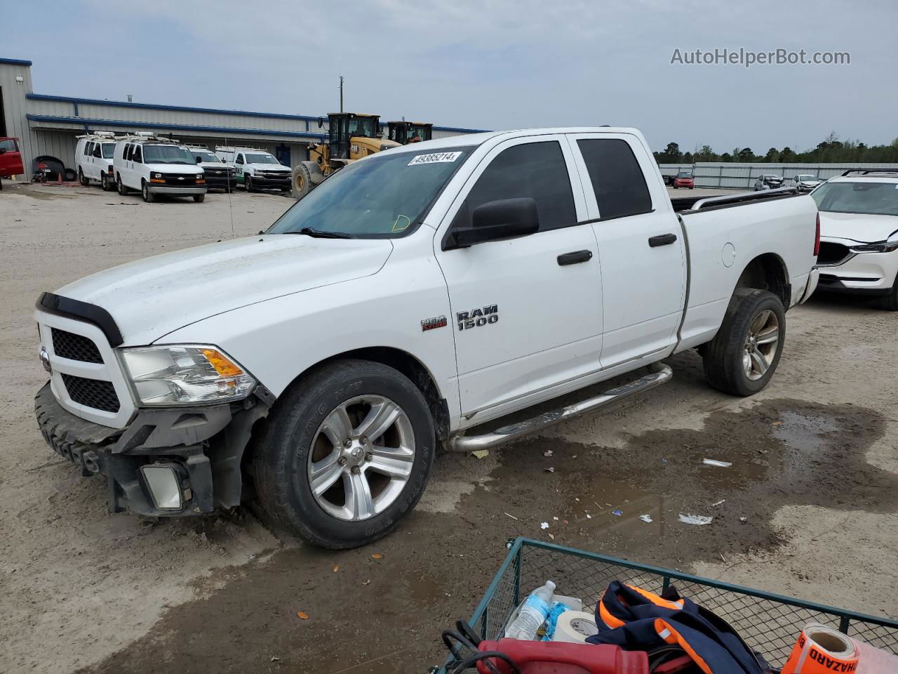 2014 Ram 1500 St White vin: 1C6RR6FT3ES424258