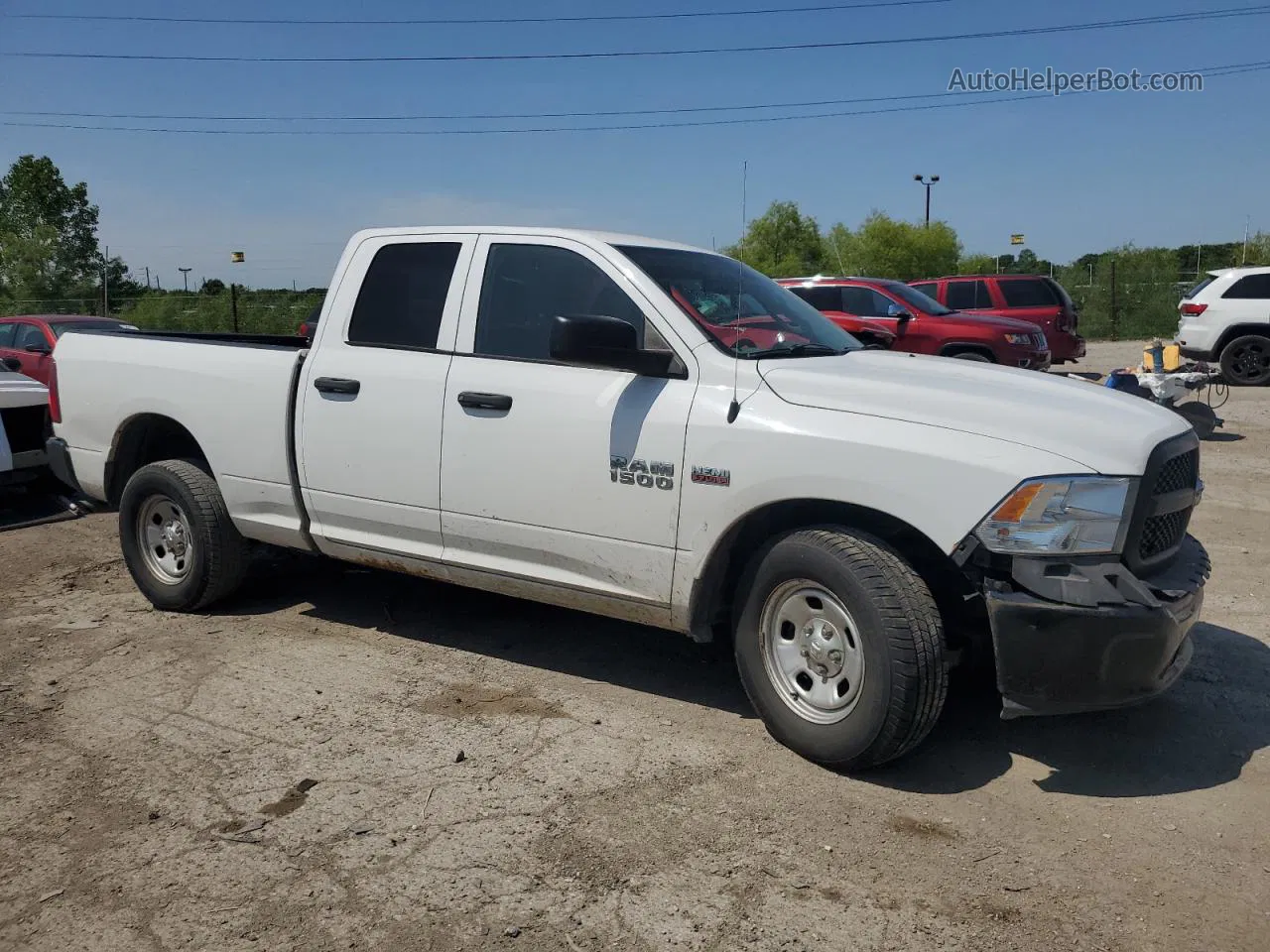 2015 Ram 1500 St White vin: 1C6RR6FT3FS676125