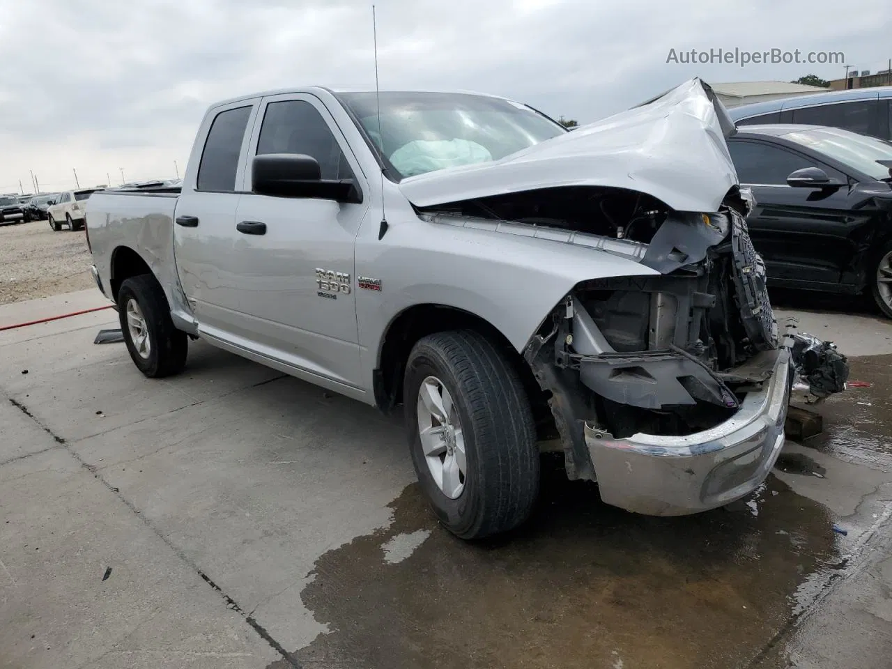 2019 Ram 1500 Classic Tradesman Silver vin: 1C6RR6FT3KS562944