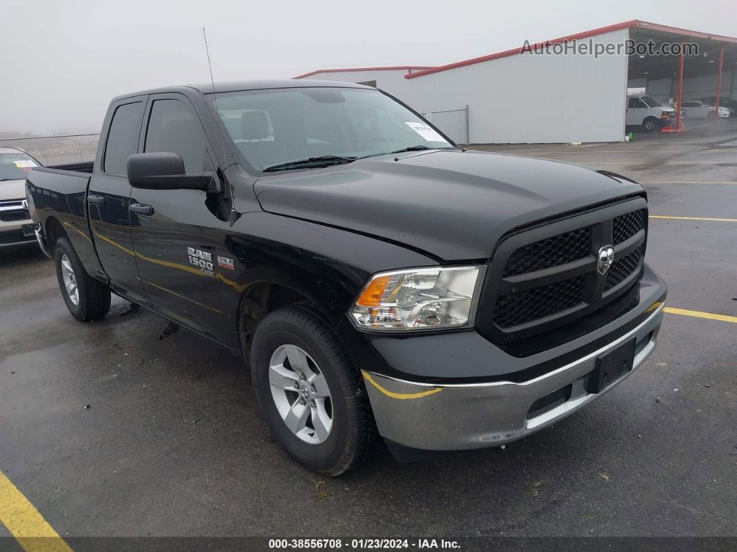 2020 Ram 1500 Classic Tradesman Quad Cab 4x2 6'4 Box Black vin: 1C6RR6FT3LS139380