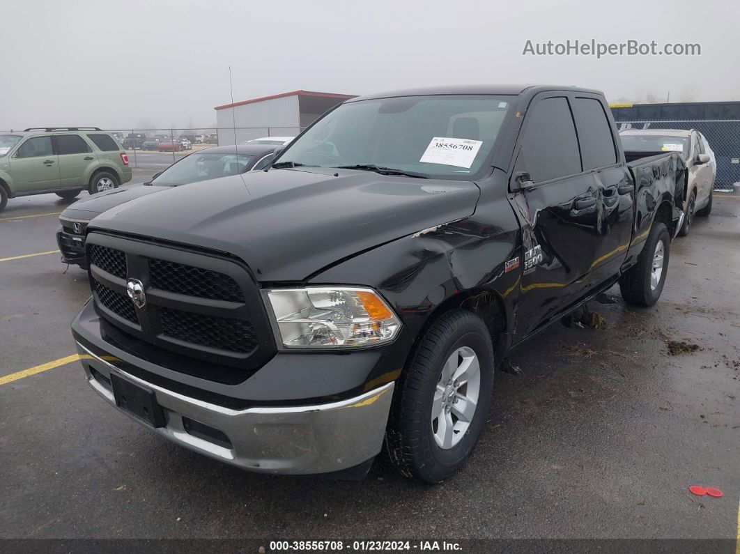 2020 Ram 1500 Classic Tradesman Quad Cab 4x2 6'4 Box Black vin: 1C6RR6FT3LS139380