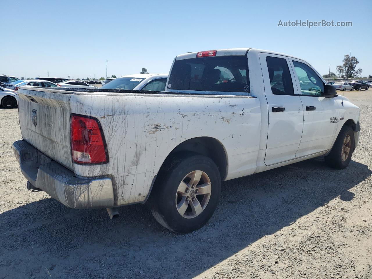 2014 Ram 1500 St White vin: 1C6RR6FT4ES134627