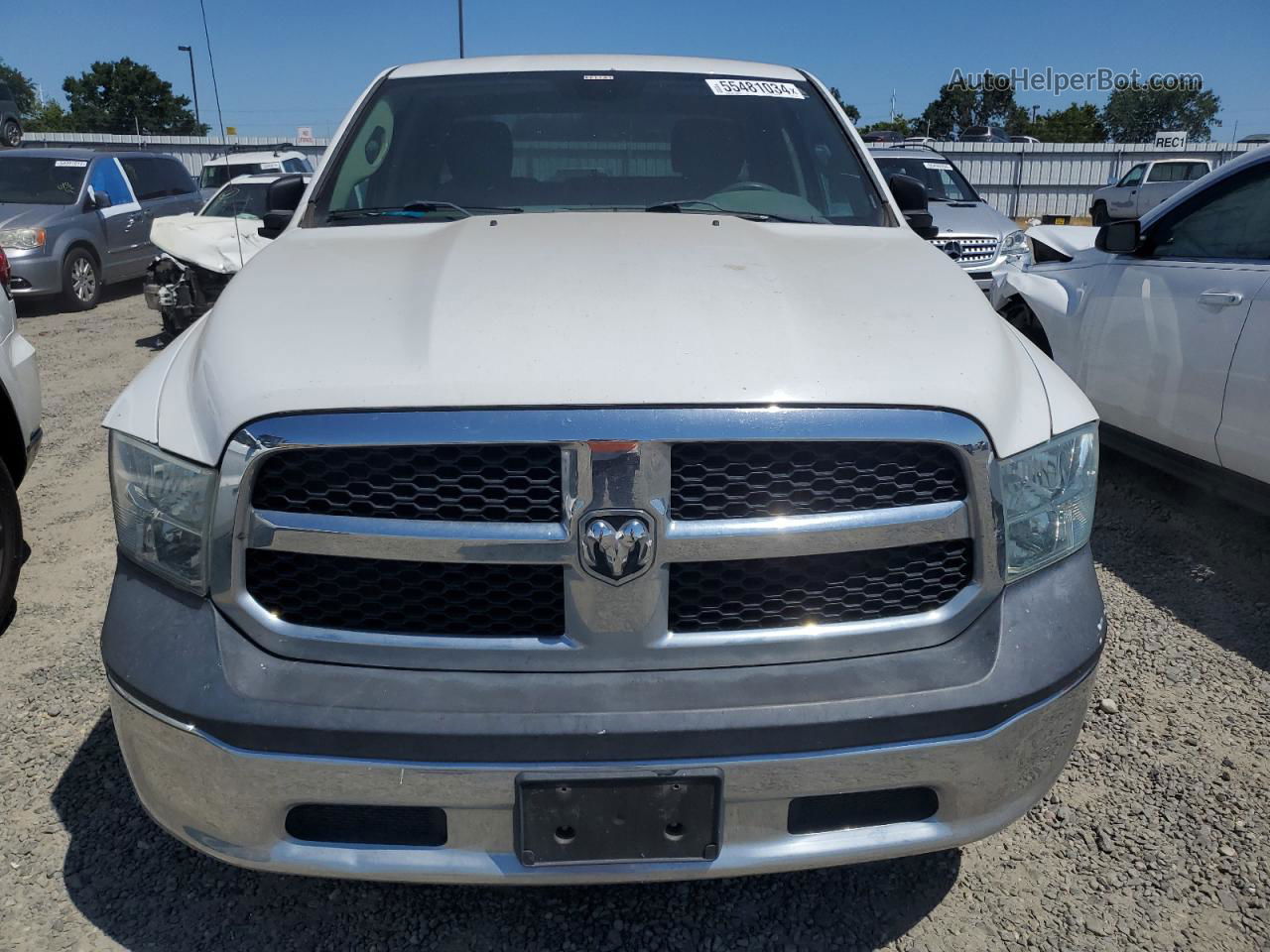 2014 Ram 1500 St White vin: 1C6RR6FT4ES134627