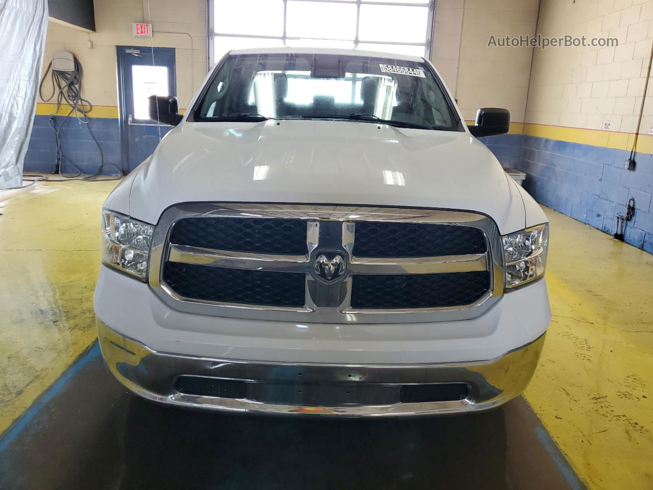 2019 Ram 1500 Classic Tradesman Белый vin: 1C6RR6FT4KS692764