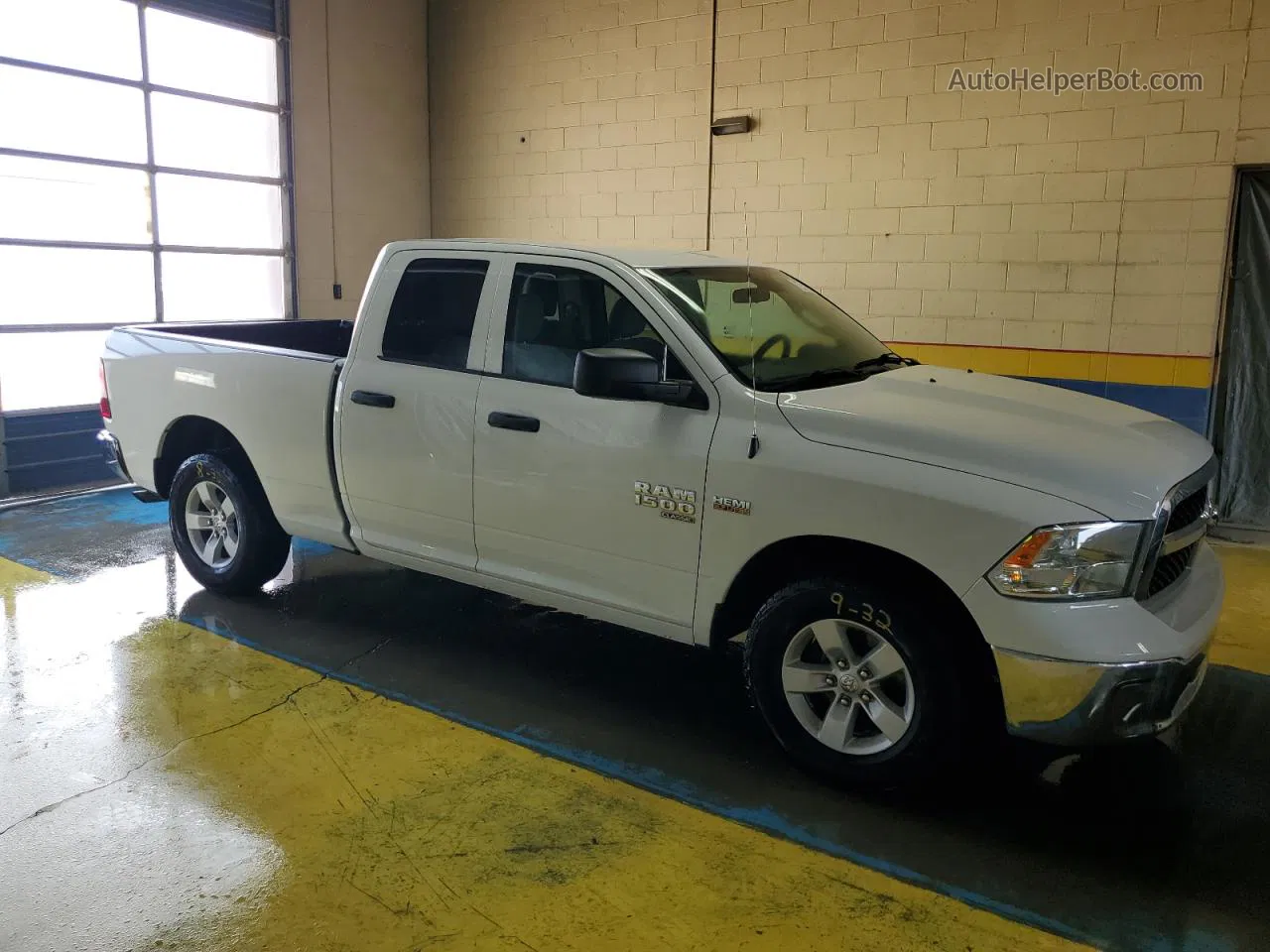 2019 Ram 1500 Classic Tradesman Белый vin: 1C6RR6FT4KS692764