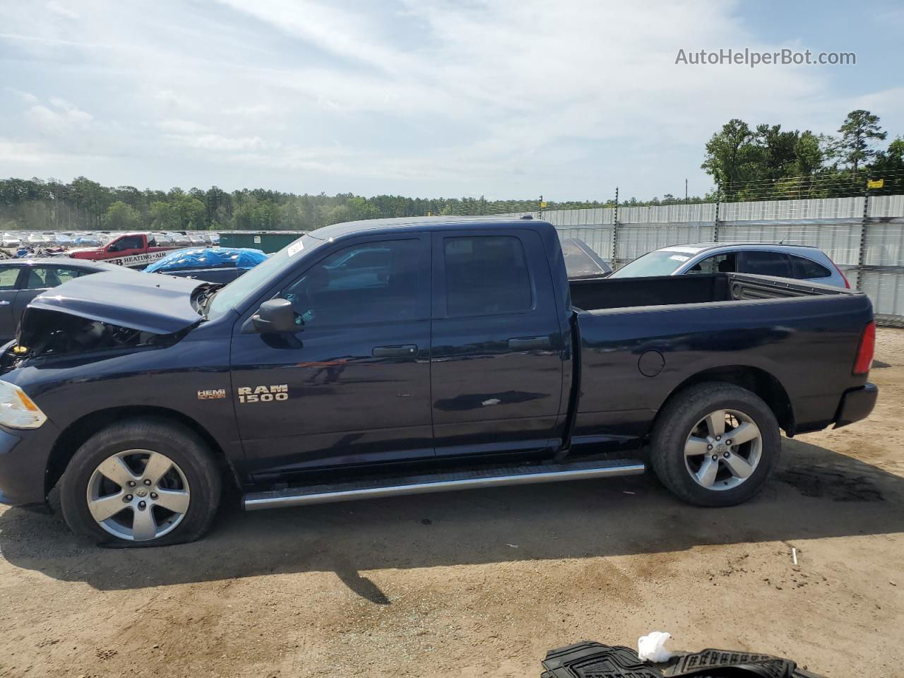 2014 Ram 1500 St Серый vin: 1C6RR6FT5ES302100