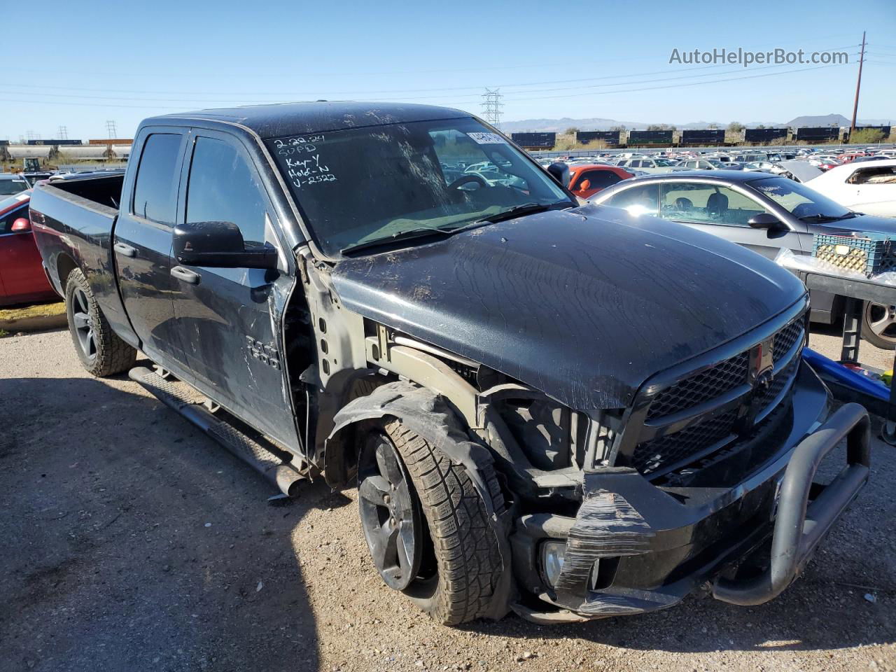 2015 Ram 1500 St Black vin: 1C6RR6FT5FS692522