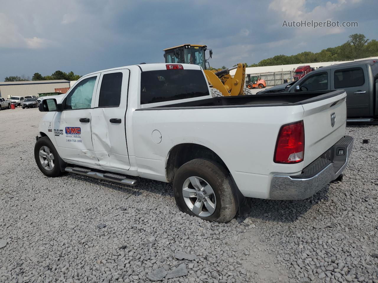 2022 Ram 1500 Classic Tradesman White vin: 1C6RR6FT5NS154238