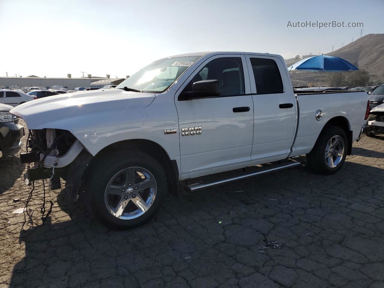 2015 Ram 1500 St White vin: 1C6RR6FT6FS505711