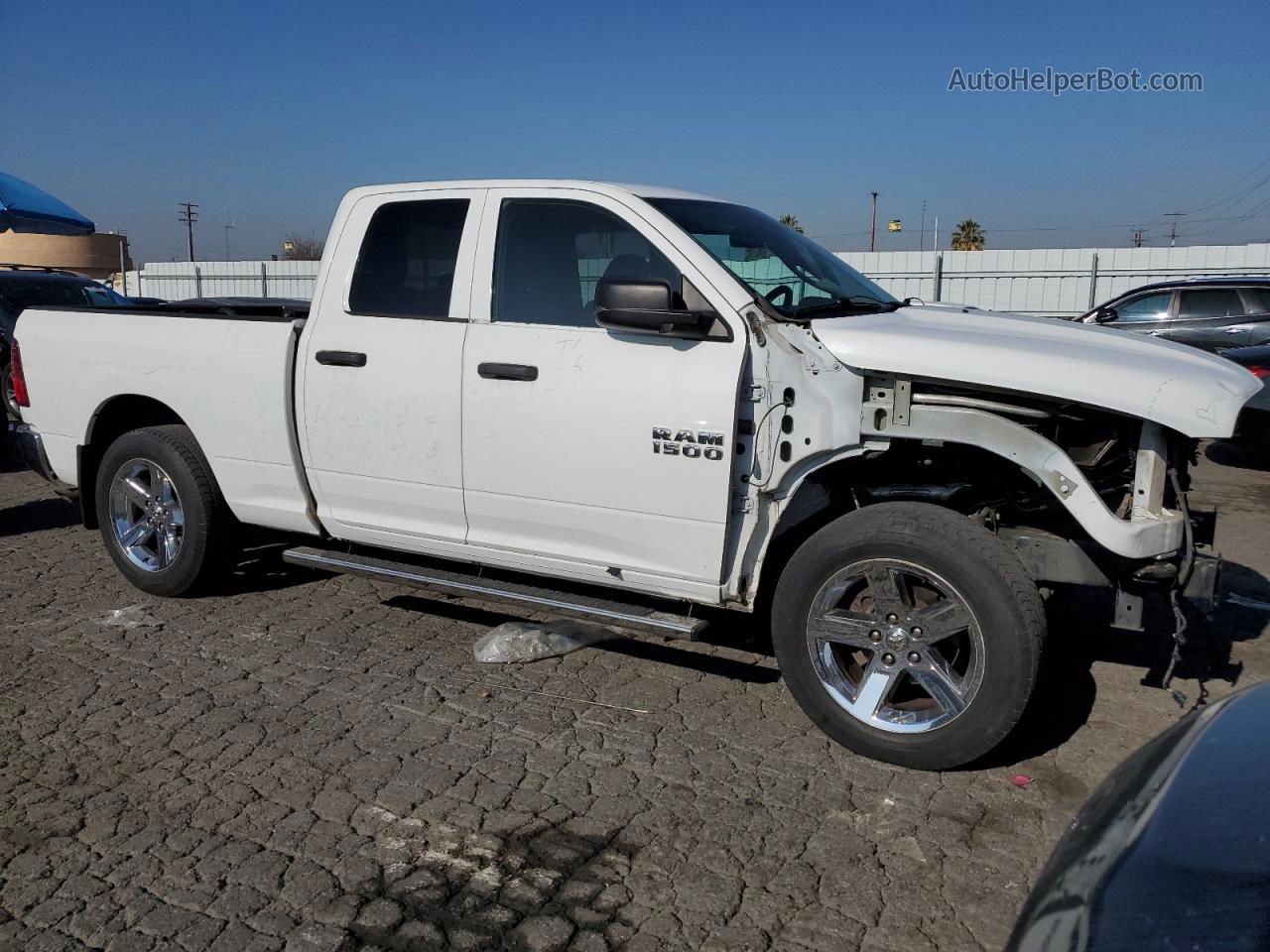 2015 Ram 1500 St White vin: 1C6RR6FT6FS505711