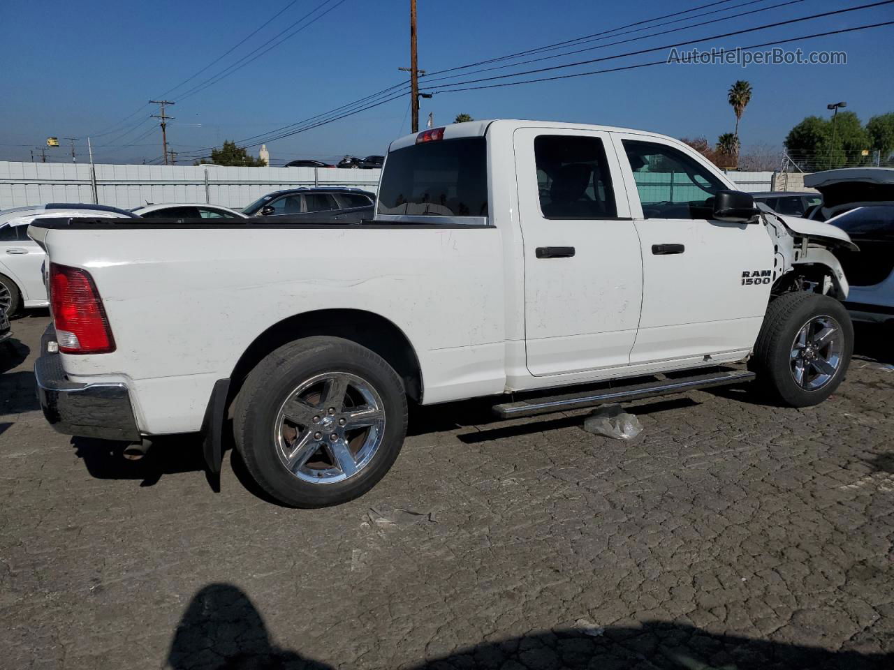 2015 Ram 1500 St White vin: 1C6RR6FT6FS505711