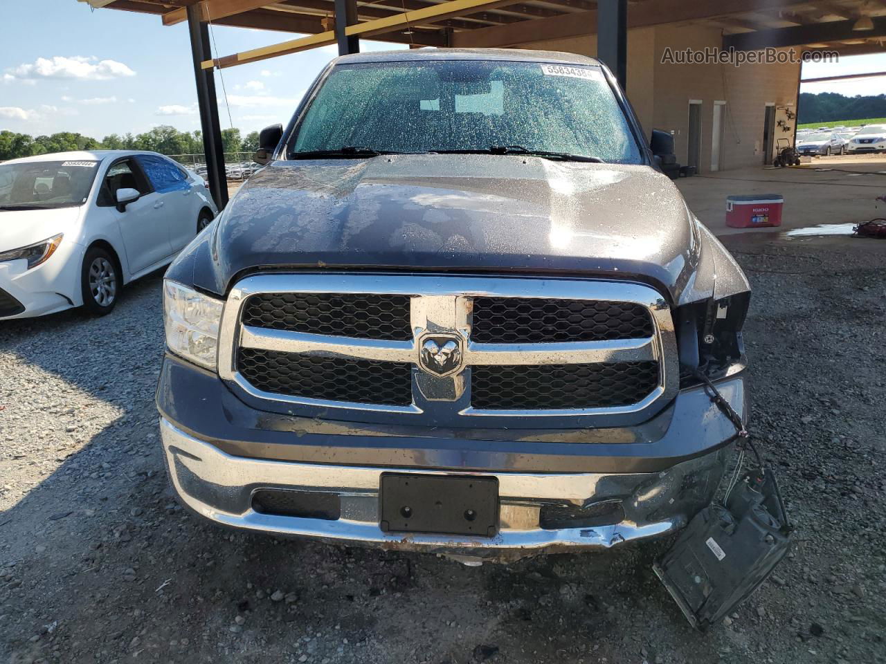 2019 Ram 1500 Classic Tradesman Gray vin: 1C6RR6FT7KS745943