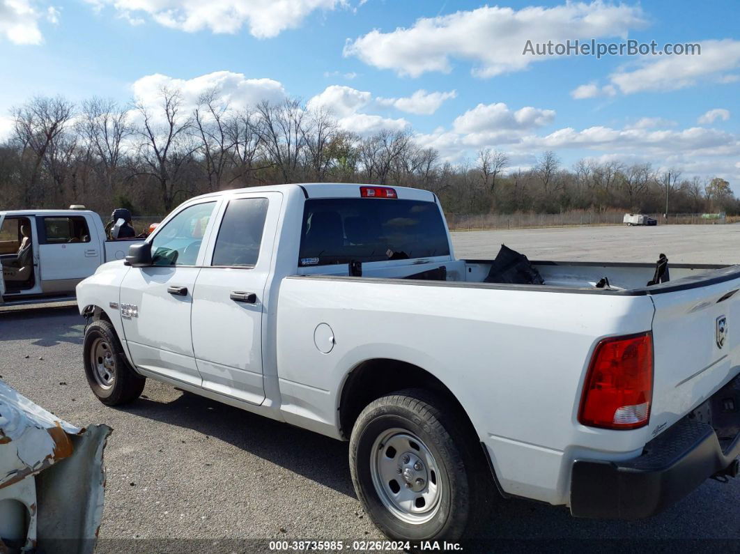 2020 Ram 1500 Classic Tradesman Quad Cab 4x2 6'4 Box White vin: 1C6RR6FT8LS154098