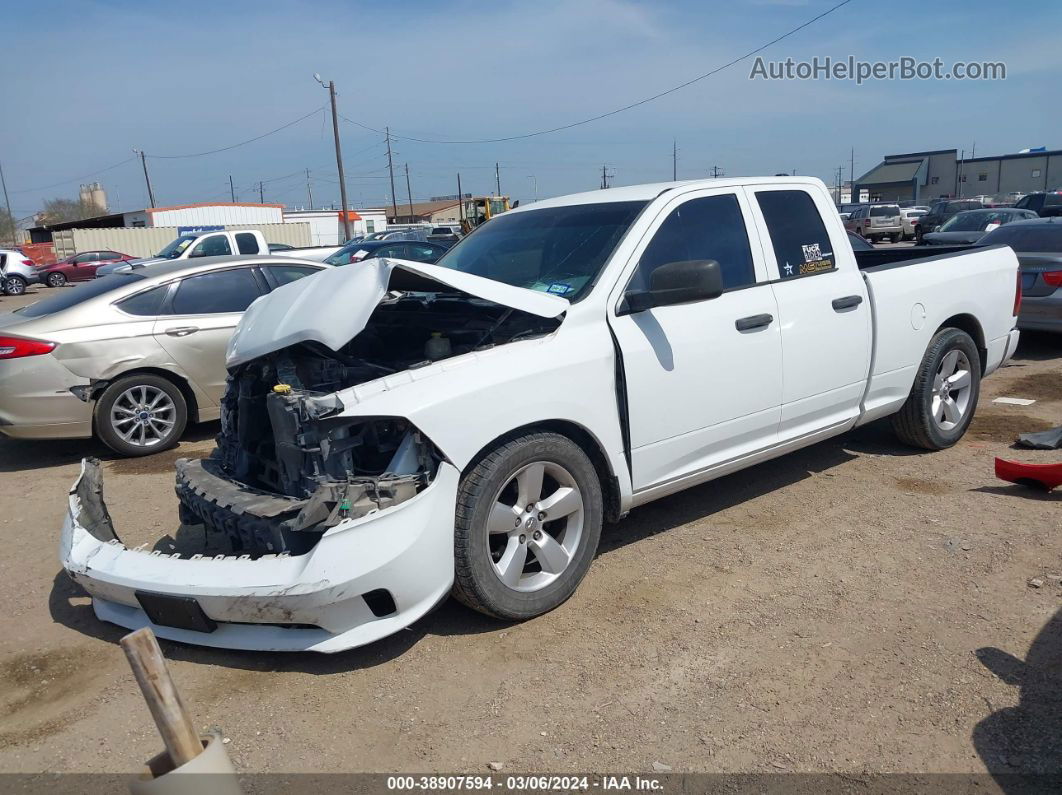 2014 Ram 1500 Express White vin: 1C6RR6FT9ES149222