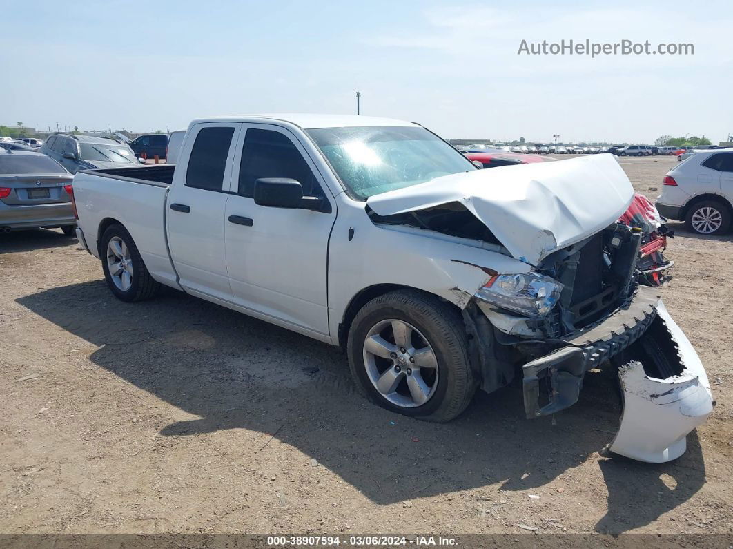 2014 Ram 1500 Express White vin: 1C6RR6FT9ES149222