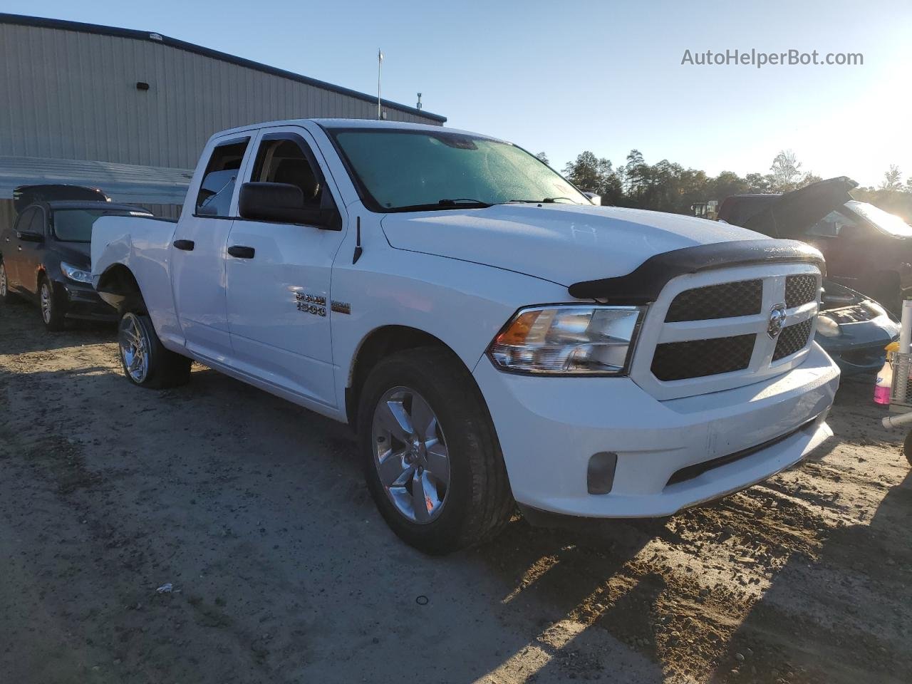 2014 Ram 1500 St Белый vin: 1C6RR6FT9ES258585