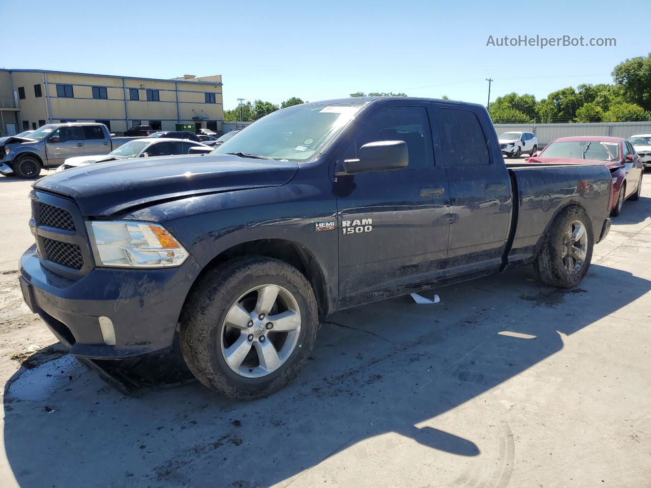 2014 Ram 1500 St Синий vin: 1C6RR6FTXES154929