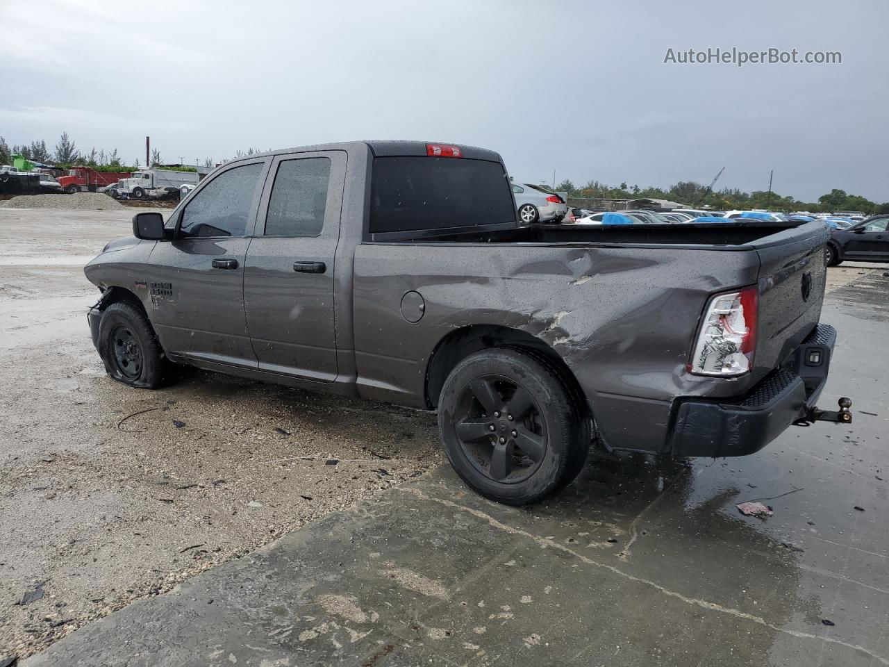 2019 Ram 1500 Classic Tradesman Gray vin: 1C6RR6FTXKS603540