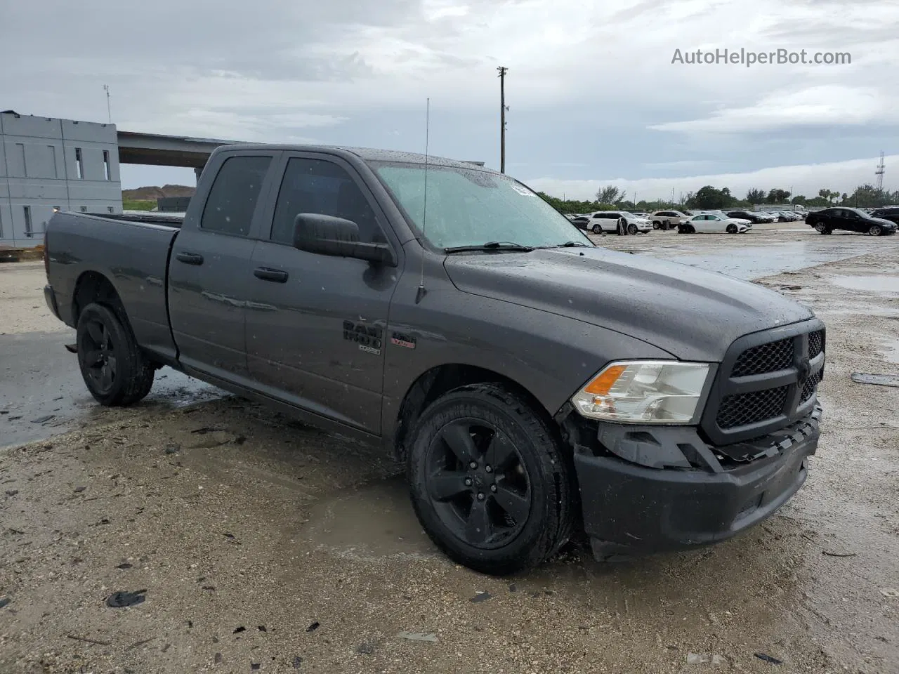 2019 Ram 1500 Classic Tradesman Gray vin: 1C6RR6FTXKS603540