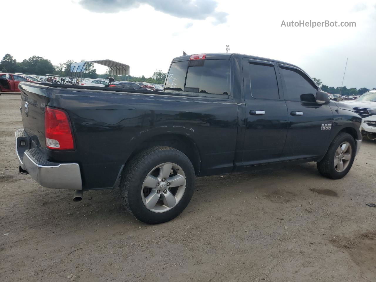 2014 Ram 1500 Slt Черный vin: 1C6RR6GG1ES259330