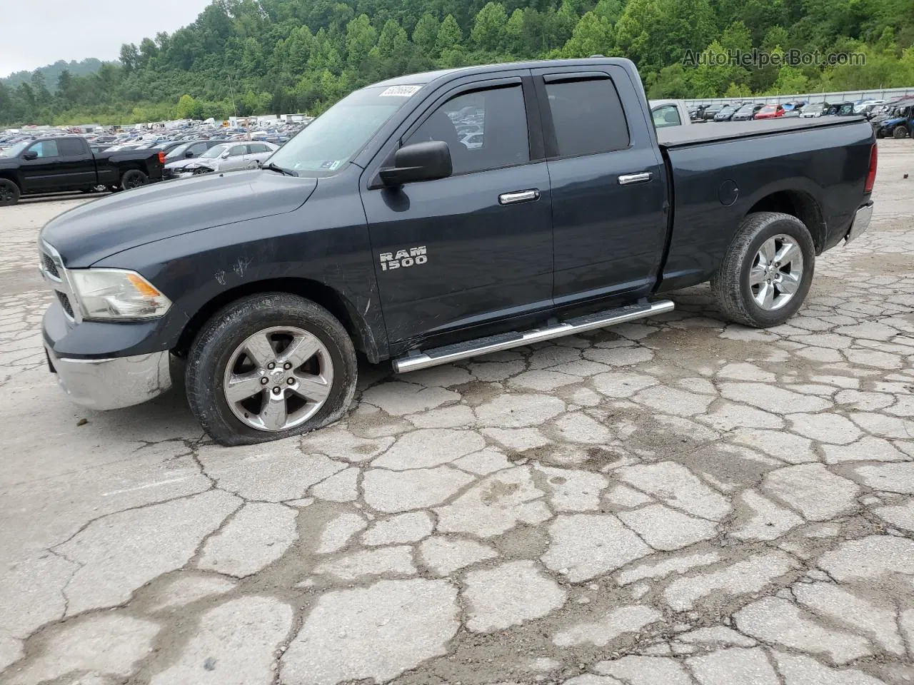 2015 Ram 1500 Slt Серый vin: 1C6RR6GG1FS511160