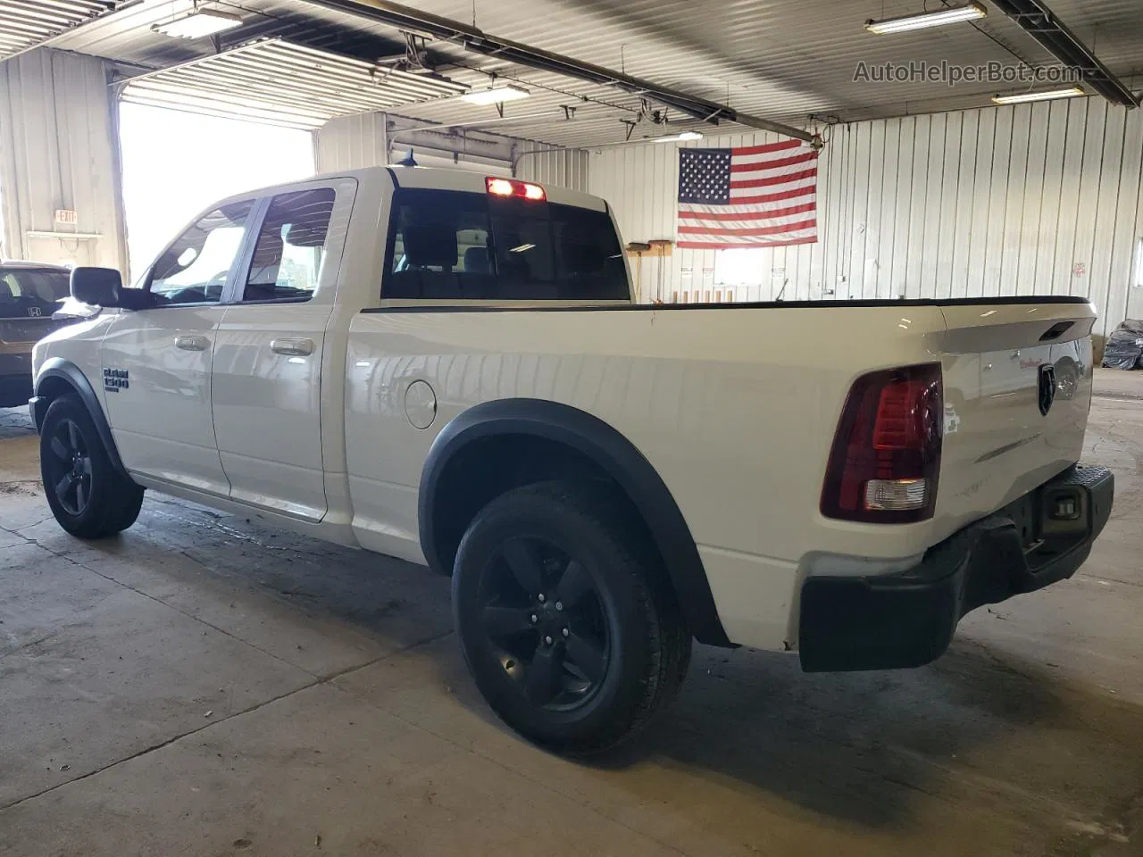 2019 Ram 1500 Classic Slt White vin: 1C6RR6GG5KS616603