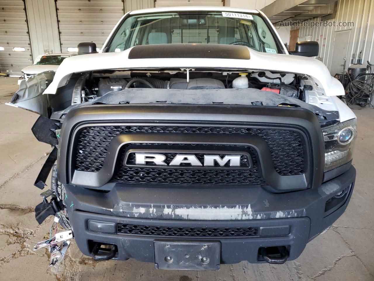 2019 Ram 1500 Classic Slt White vin: 1C6RR6GG5KS616603