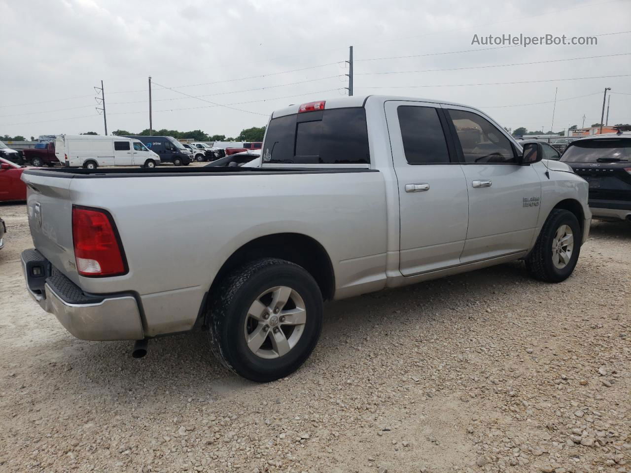 2015 Ram 1500 Slt Silver vin: 1C6RR6GG6FS607415