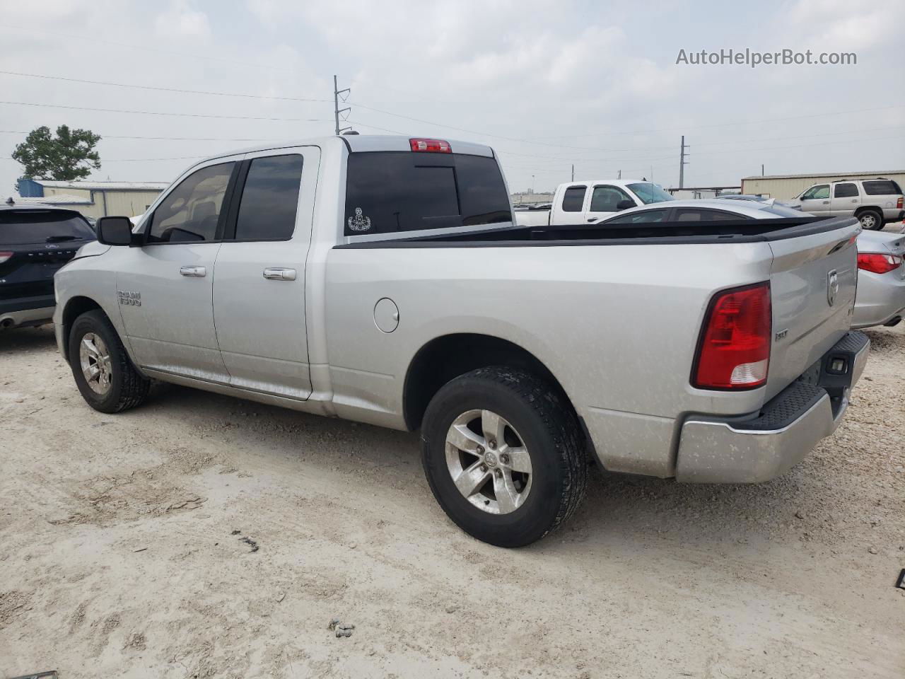 2015 Ram 1500 Slt Silver vin: 1C6RR6GG6FS607415