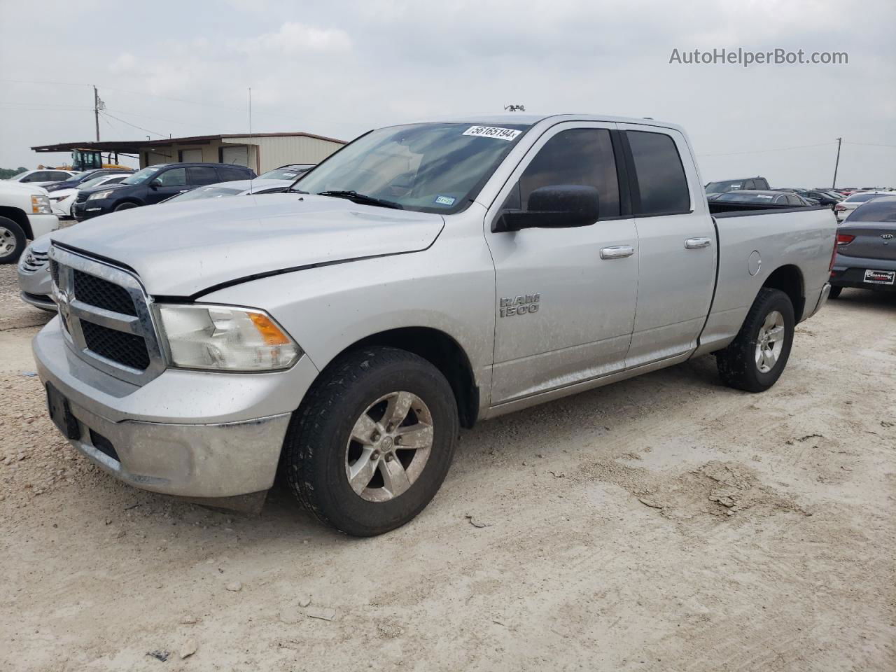 2015 Ram 1500 Slt Серебряный vin: 1C6RR6GG6FS607415