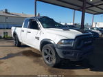 2020 Ram 1500 Classic Warlock Quad Cab 4x2 6'4 Box White vin: 1C6RR6GG6LS105628