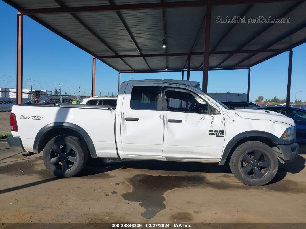 2020 Ram 1500 Classic Warlock Quad Cab 4x2 6'4 Box White vin: 1C6RR6GG6LS105628