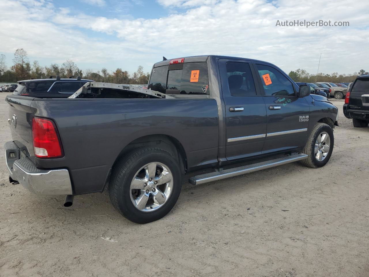 2014 Ram 1500 Slt Угольный vin: 1C6RR6GG7ES363160