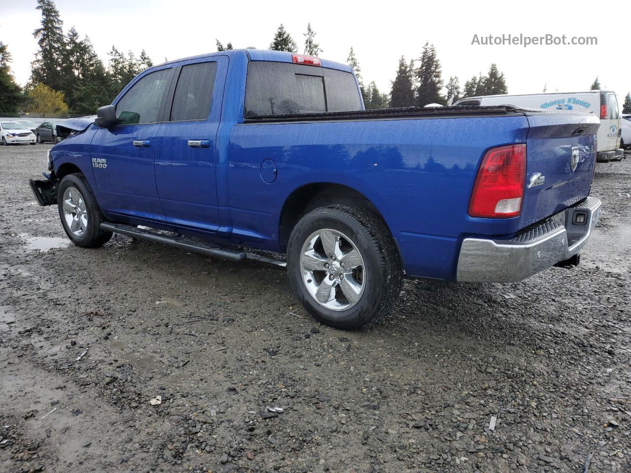 2015 Ram 1500 Slt Blue vin: 1C6RR6GG7FS553395