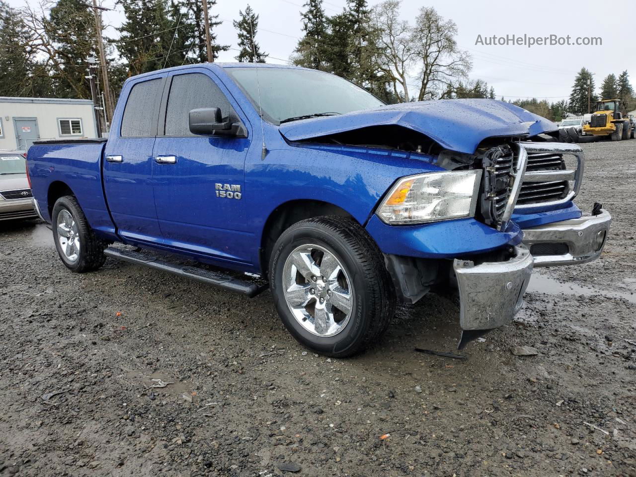 2015 Ram 1500 Slt Blue vin: 1C6RR6GG7FS553395