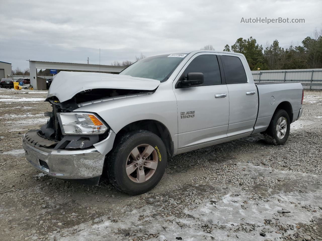 2015 Ram 1500 Slt Silver vin: 1C6RR6GG9FS674767