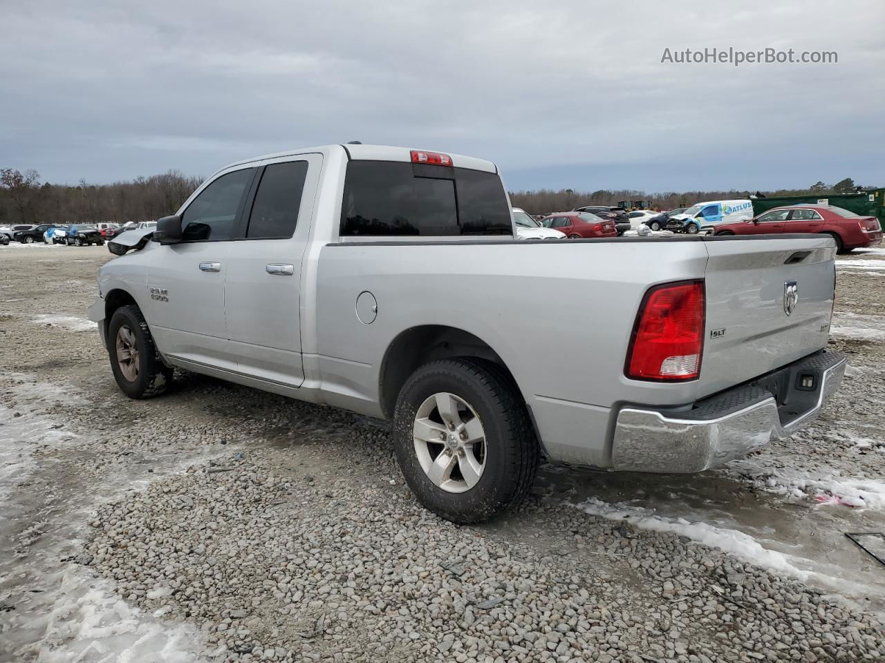 2015 Ram 1500 Slt Silver vin: 1C6RR6GG9FS674767