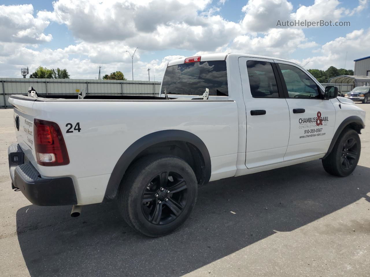 2022 Ram 1500 Classic Slt White vin: 1C6RR6GG9NS154700