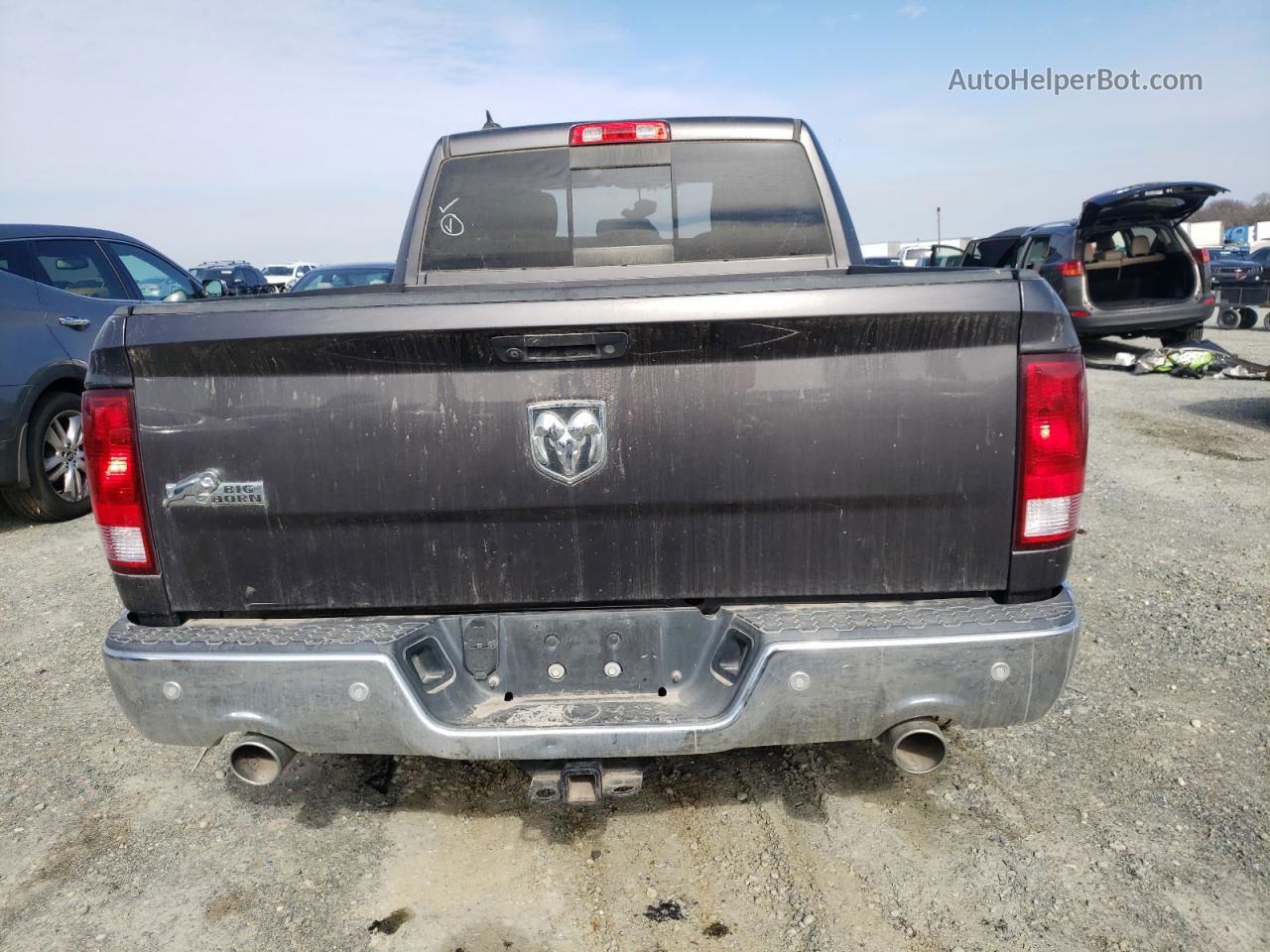 2015 Ram 1500 Slt Gray vin: 1C6RR6GM0FS581500