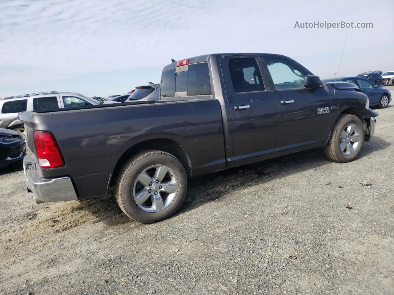 2015 Ram 1500 Slt Gray vin: 1C6RR6GM0FS581500