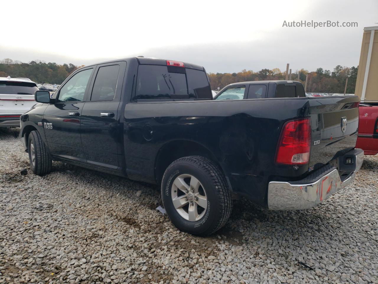 2014 Ram 1500 Slt Black vin: 1C6RR6GT1ES286993