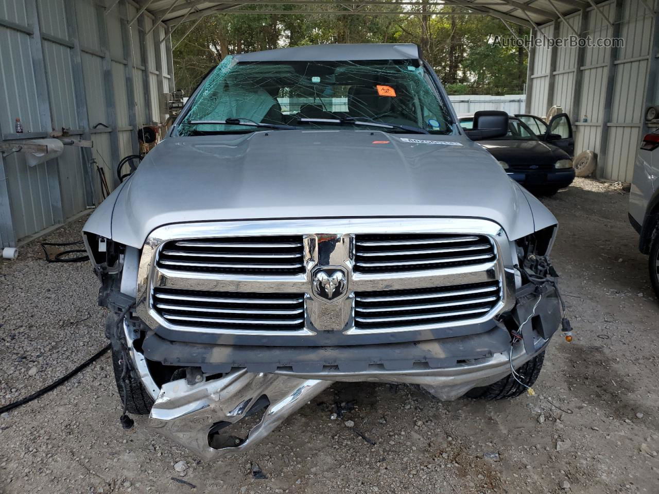 2015 Ram 1500 Slt Silver vin: 1C6RR6GT2FS577505