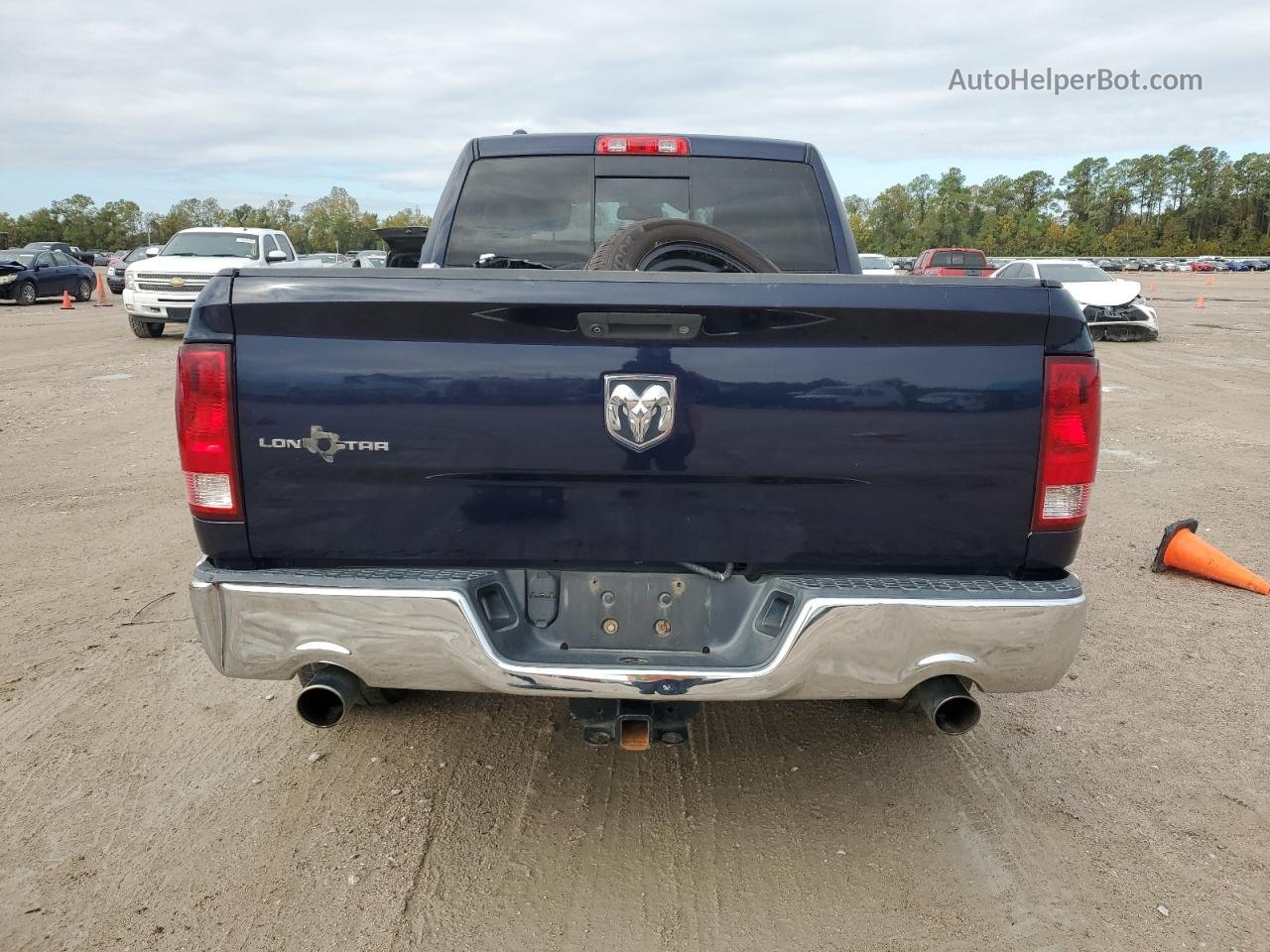 2014 Ram 1500 Slt Blue vin: 1C6RR6GT3ES149389