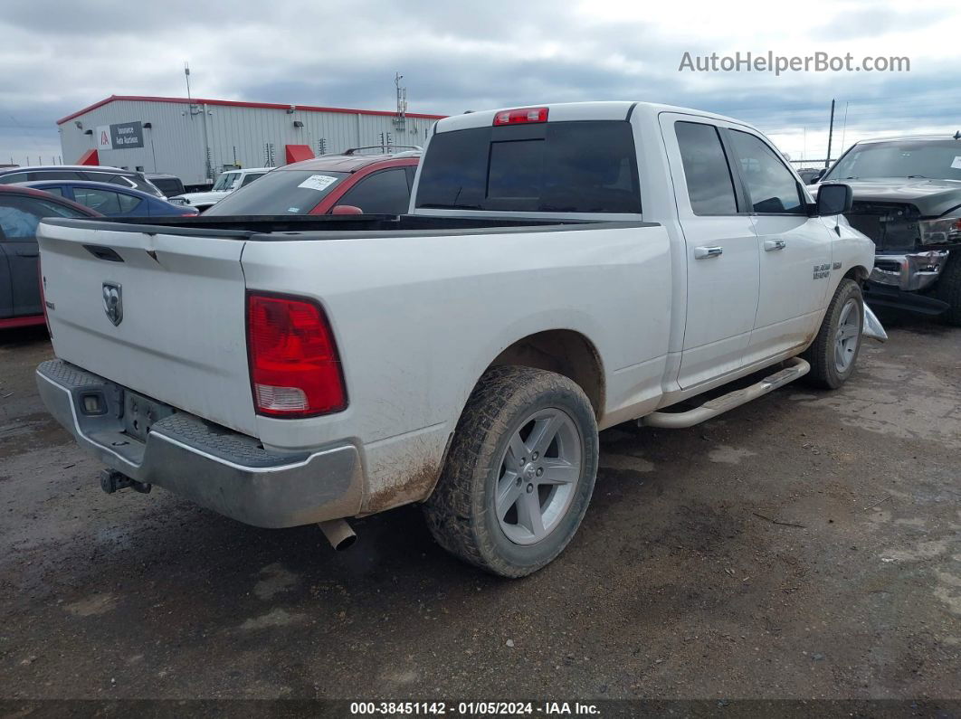 2014 Ram 1500 Slt White vin: 1C6RR6GT4ES287166