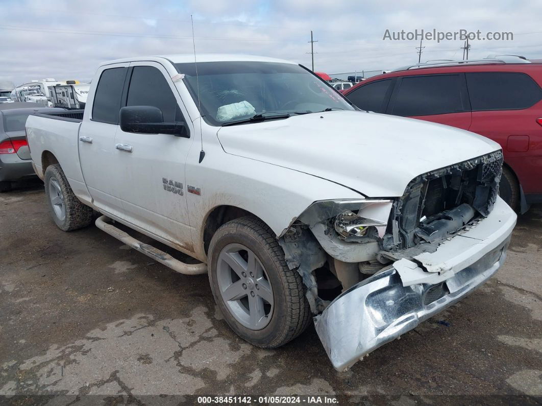 2014 Ram 1500 Slt White vin: 1C6RR6GT4ES287166