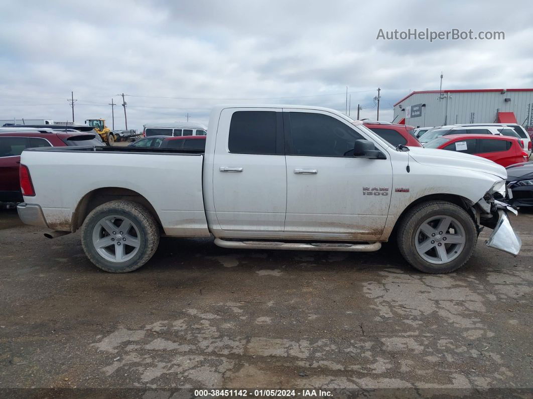 2014 Ram 1500 Slt White vin: 1C6RR6GT4ES287166