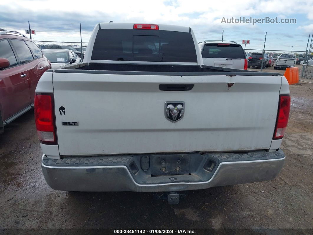 2014 Ram 1500 Slt White vin: 1C6RR6GT4ES287166