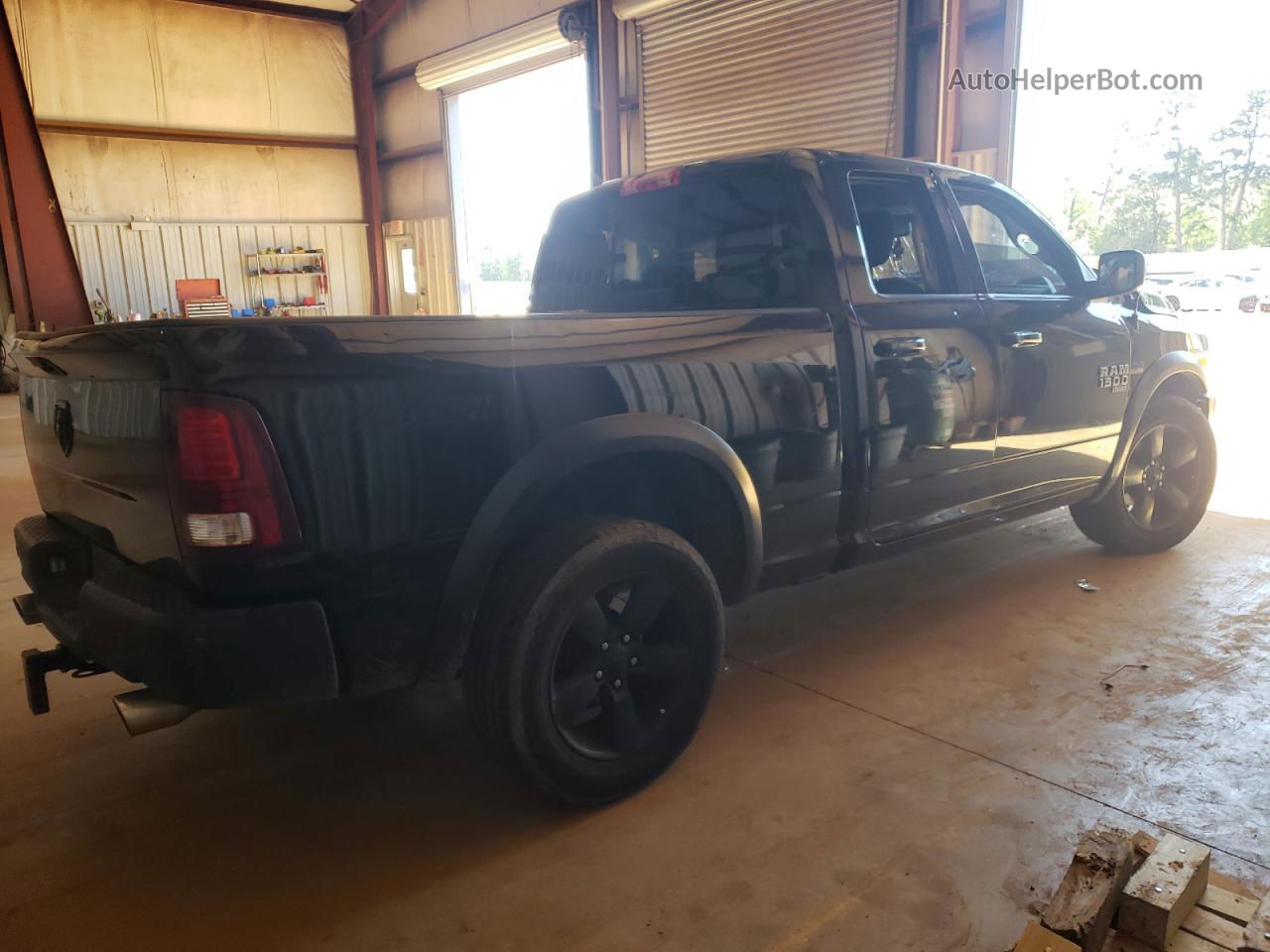 2019 Ram 1500 Classic Slt Black vin: 1C6RR6GT4KS747597