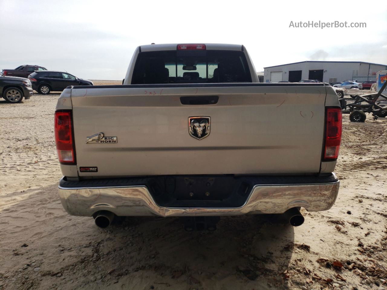 2014 Ram 1500 Slt Silver vin: 1C6RR6GT6ES319793