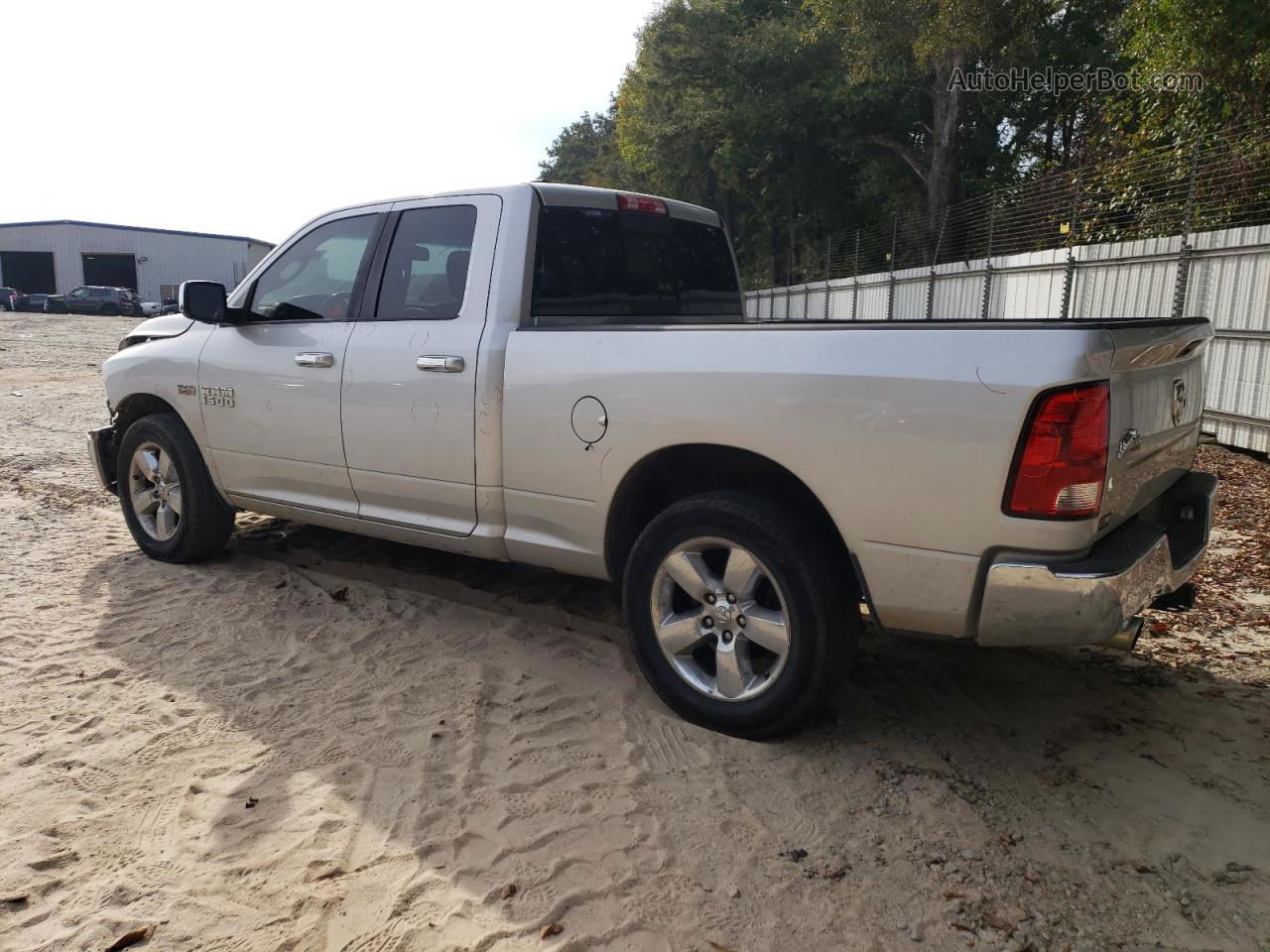 2014 Ram 1500 Slt Silver vin: 1C6RR6GT6ES319793